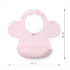 Babyono 1639/02 Szilikon Mellény Állítható Záródással Rózsaszín