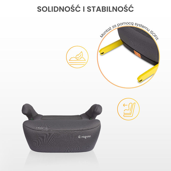 Caretero Jaguar I-Size ülés grafitszürke (125-150)