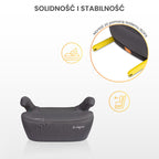 Caretero Jaguar I-Size ülés grafitszürke (125-150)