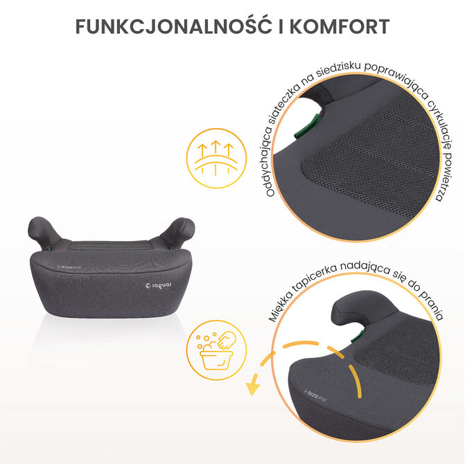 Caretero Jaguar I-Size ülés rózsaszín (125-150)