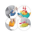 Babyono 1584 Szenzoros Játék Tapadókorongos Teknős