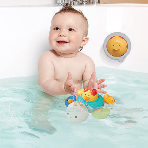 Babyono 1584 Szenzoros Játék Tapadókorongos Teknős