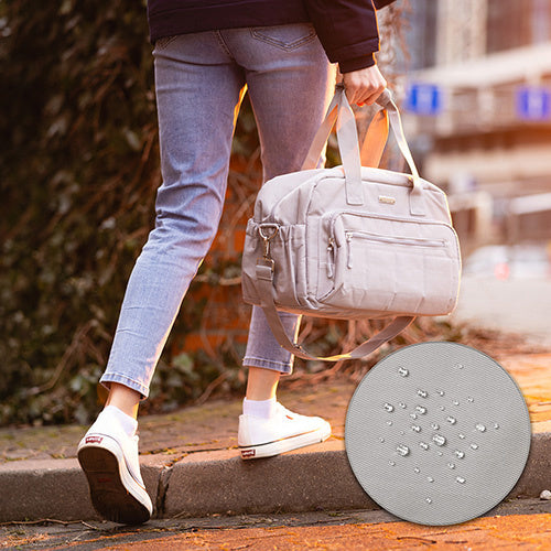 Babyono 1650/02 Szürke utazó anyás táska