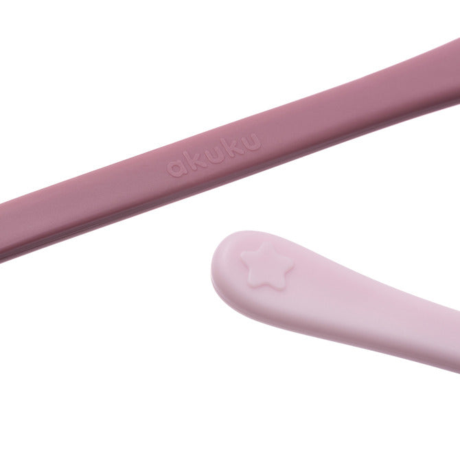 Akuku A0692 Lapos Kanalak Készlet 2 db Rózsaszín