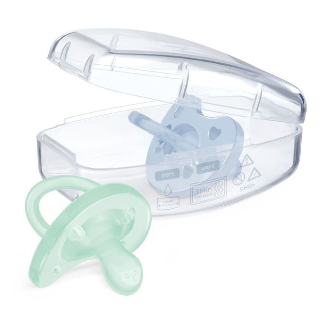 Chicco 175383 Pf Puha Mintás 2-6M 2Db Kék