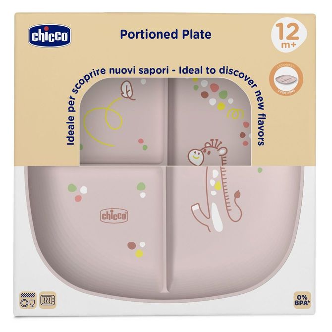 Chicco 179305 3 darabos tányér 8+ bézs