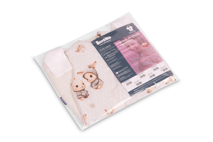 Sensillo Hálózsák L Nyuszik Bézs Tog 1.0