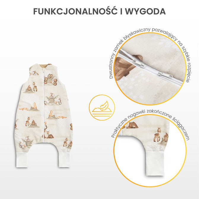 Sensillo Hálózsák XL Nyuszik Bézs Tog 1.0