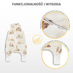 Sensillo Hálózsák XL Nyuszik Bézs Tog 1.0