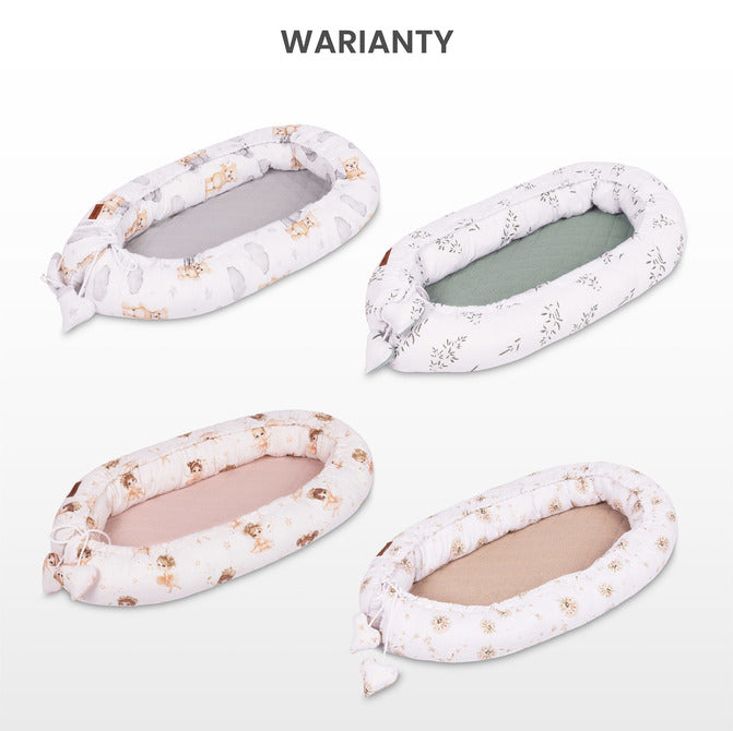 Sensillo Babafészek Muszlin Pitypang Bézs + Párna