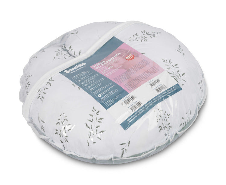 Sensillo Muszlin etetőpárna ág zöld