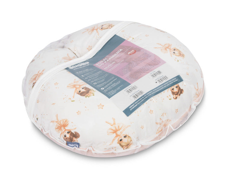 Sensillo Muszlin etetőpárna balerináknak rózsaszín