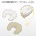 Sensillo Muszlin etetőpárna ág zöld