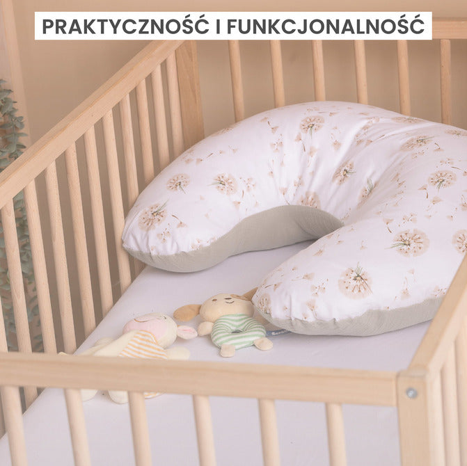 Sensillo Muszlin etetőpárna pitypang bézs színben