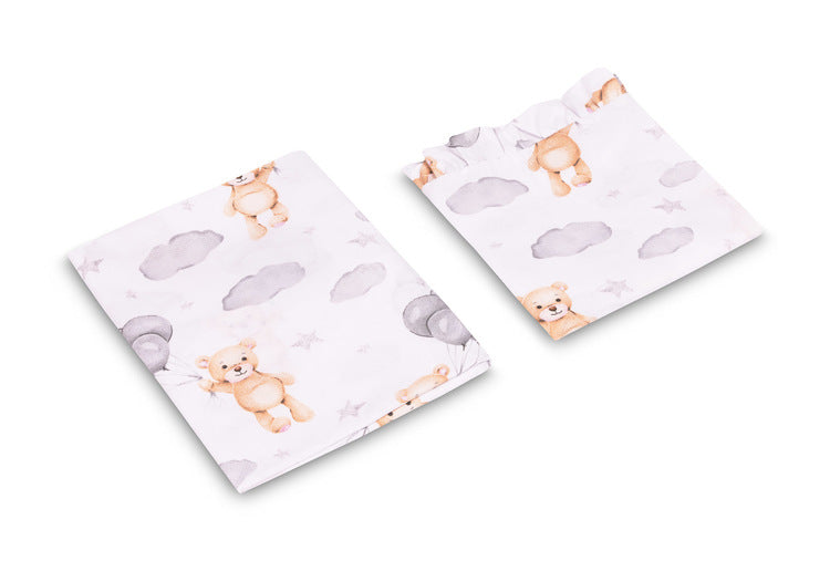 Sensillo Kétrészes Ágyneműhuzat Teddy Szürke 100X135 Cm