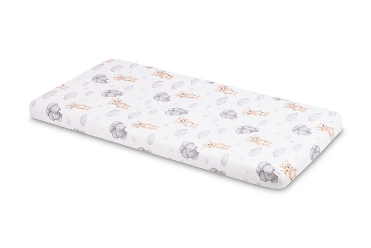 Sensillo Nyomtatott Lepedő Teddy Szürke 60X120Cm