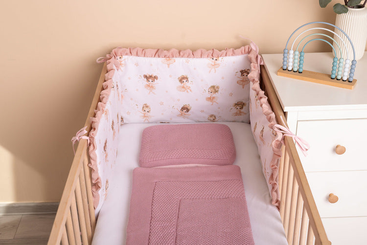 Sensillo Rózsaszín ágyvédő balerinák