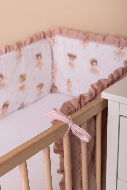 Sensillo Rózsaszín ágyvédő balerinák