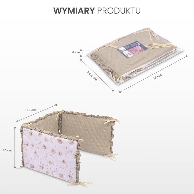 Sensillo Ágyvédő Teddy Grey