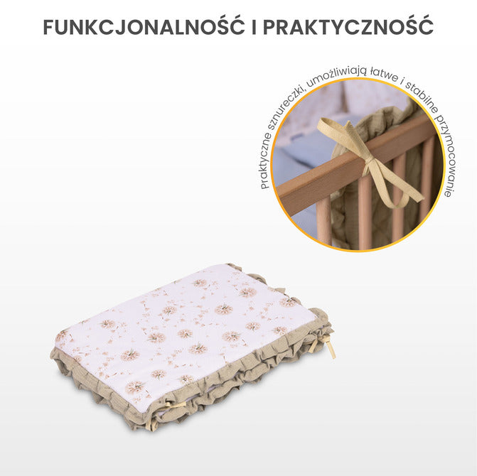 Sensillo Rózsaszín ágyvédő balerinák