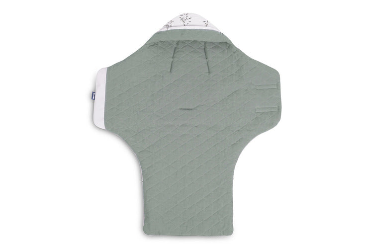 Sensillo Muszlin mózeskosár pólya ágzöld