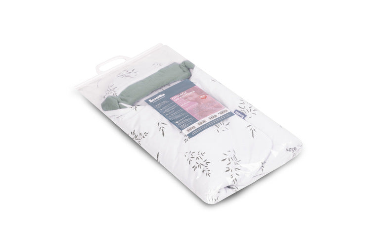 Sensillo Muszlin mózeskosár pólya ágzöld