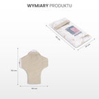 Sensillo Muszlin mózeskosár pólya pitypangok bézs