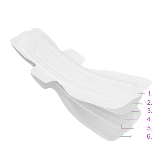 1554 Magas nedvszívó képességű, termékenyítés utáni betét 10 db L Bl155