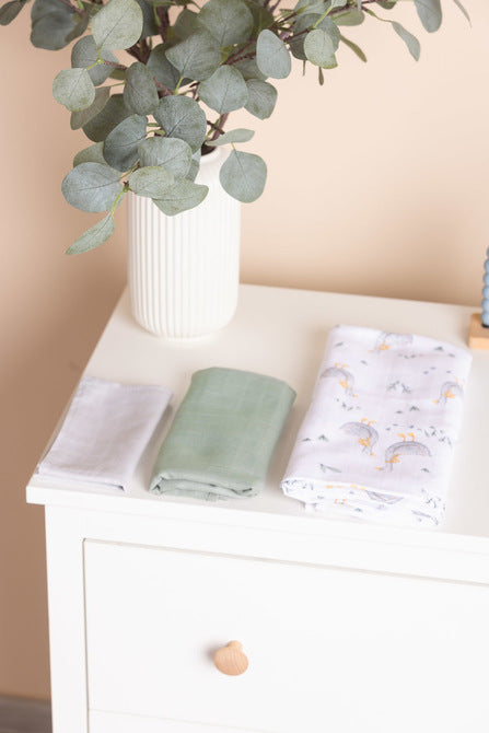 Sensillo Muszlin pelenka trió Eg-0100