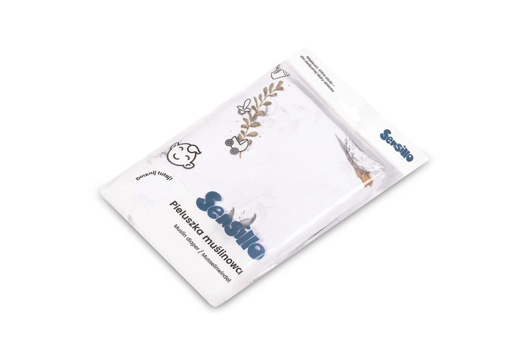 Sensillo Muszlin pólya 120x120 Eg-0154