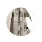 Babyono 1649/02 Hátizsák anyukáknak Modern Stílusú Bézs