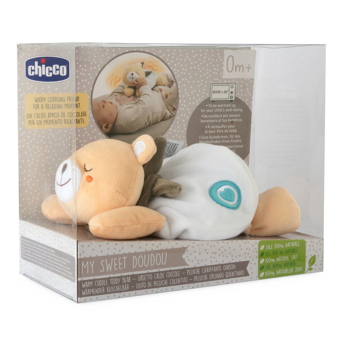 Chicco 177035 Plüssmackós melegvizes palack