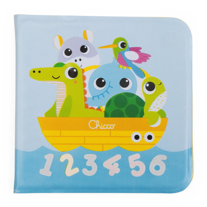 Chicco 176953 Fürdőszobai könyv 123