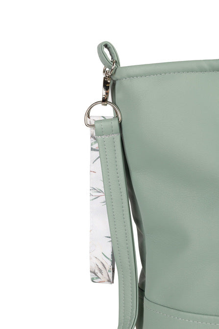 Sensillo Műbőr táska Olive Cranes