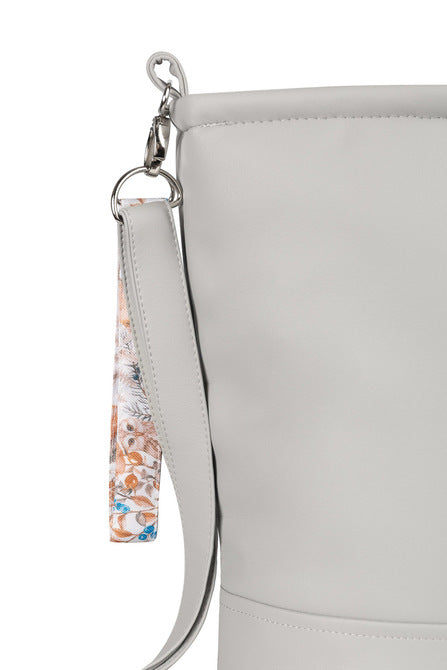 Sensillo Szürke műbőr táska őszi erdőben