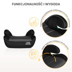 Caretero Leo I-Size ülés, szürke (125-150)