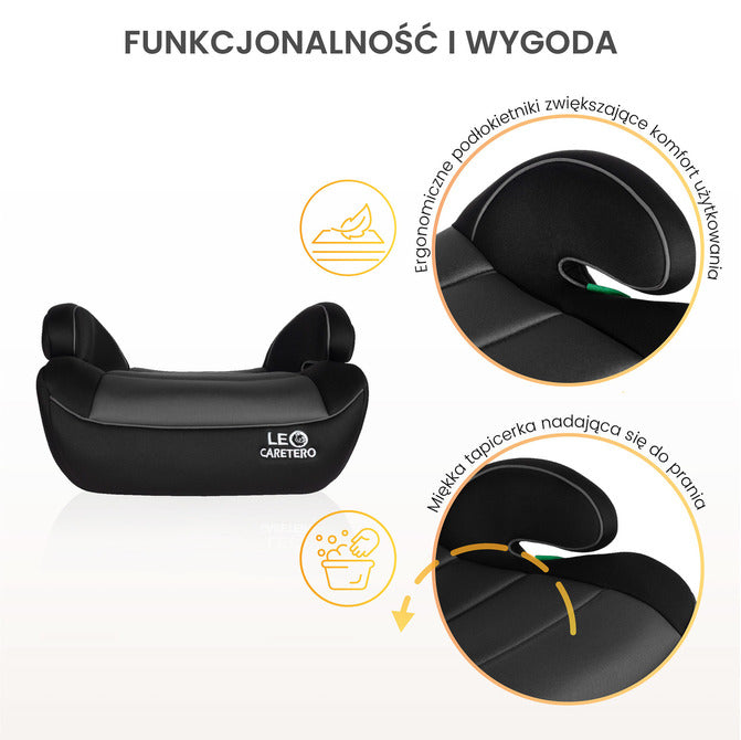 Caretero Leo I-Size ülés grafitszürke (125-150)