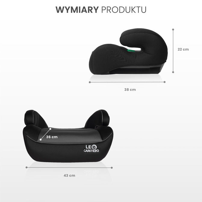 Caretero Leo I-Size ülés grafitszürke (125-150)