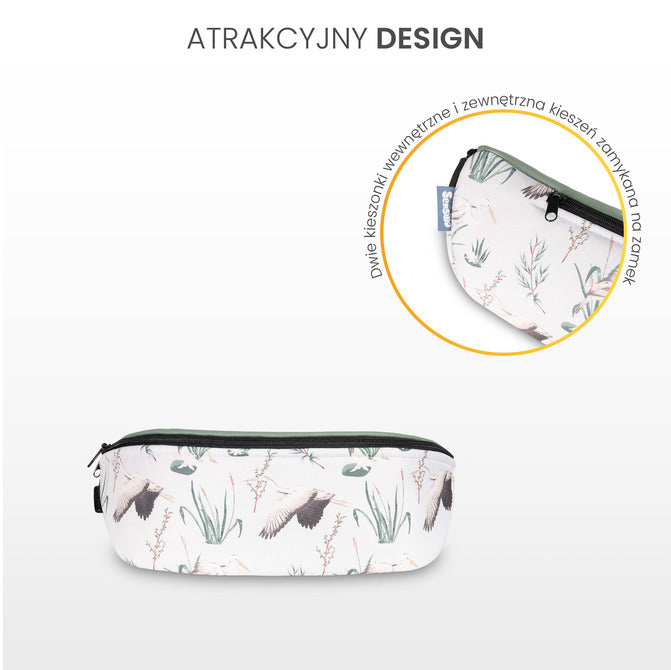 Sensillo Szürke övtáska őszi erdőben