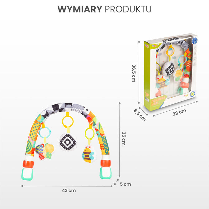 Toyz 2074 Oktatójáték - Babakocsi rúd mintája (0316)
