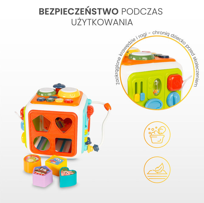 Toyz 2111 Oktatójáték - Szenzoros kocka (0556)