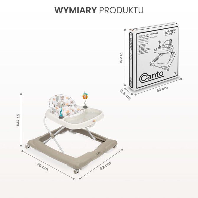 Toyz Baby Walker Canto bézs
