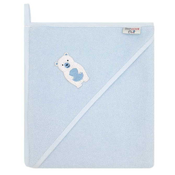 2285 Kádtakaró 100x100 Jegesmedve Kék Bl228