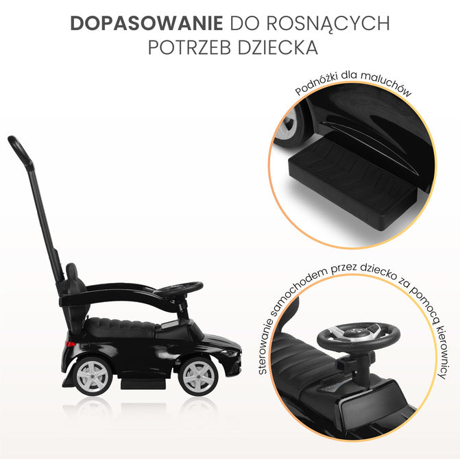 Toyz Mercedes C-osztályú autósülés fekete színben