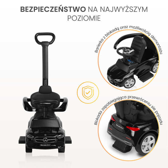 Toyz Mercedes C-osztályú autósülés fekete színben