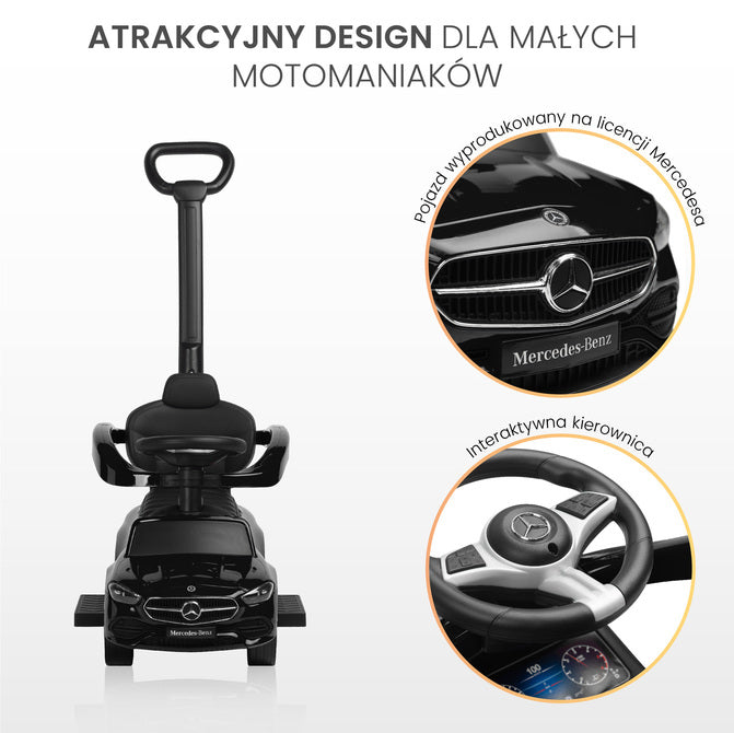 Toyz Mercedes C-osztályú autósülés fekete színben