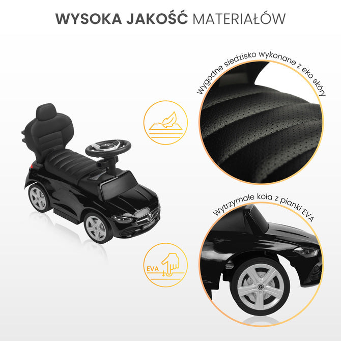 Toyz Mercedes C-osztályú autósülés fekete színben