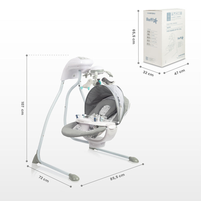 Caretero Elektromos hinta Raffi grafit