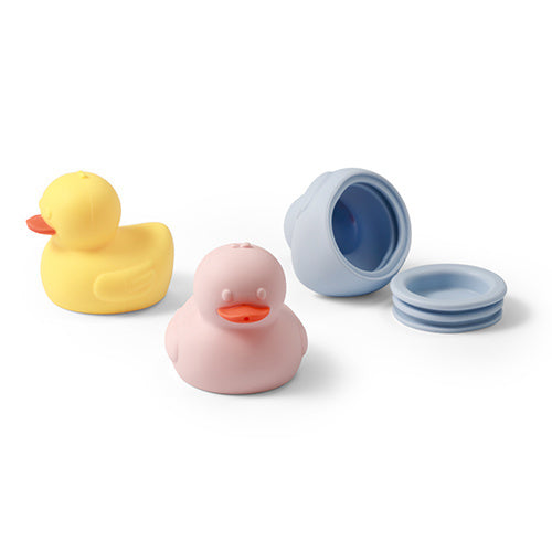 BabyOno szilikon kacsa fürdőjáték szett, 3 db