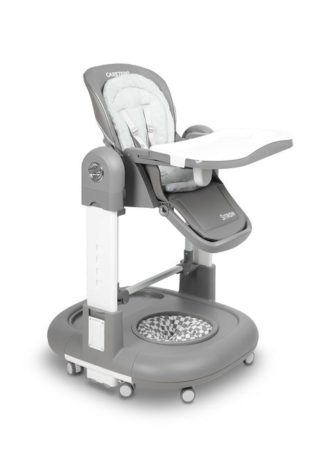 Caretero Etetőszék Sitron szürke